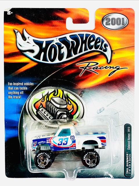 Hot Wheels 2001 Good Year Racing Tail Gunner Oakwood Homes #33 - Damaged Card/Blister