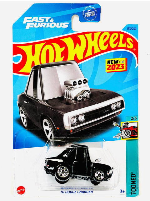 Hot Wheels Tooned '70 Dodge Charger (153/250) - Damaged Card/Blister