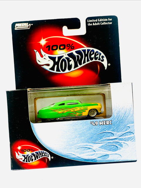 Hot Wheels Cool Collectibles '49 Merc - Rubberband Residue/Damaged Box