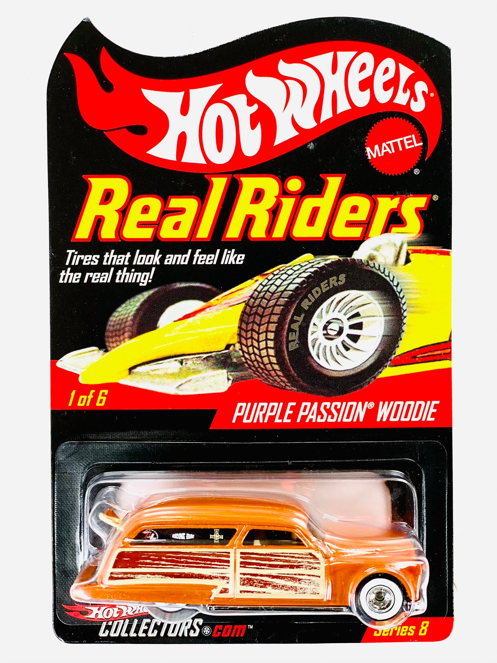 2007RLC　リアルライダース　パープルパッションウッディ Hot Wheels 2008 RLC Exclusive Real Riders Series 8 Purple Passion