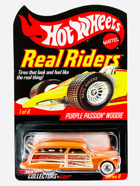 Hot Wheels 2008 RLC Exclusive Real Riders Series 8 Purple Passion