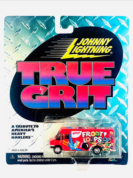 Johnny Lightning True Grit Froot Loops Snack Truck - Damaged Card