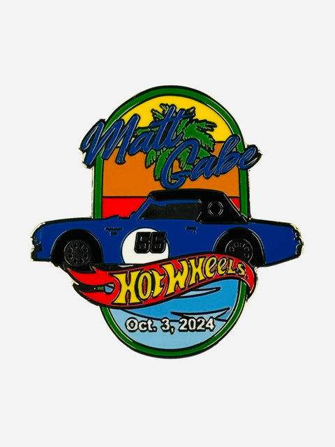 Hot Wheels 2024 38th Annual Collectors Convention Los Angeles, CA Datsun Fairlady 2000 Pin