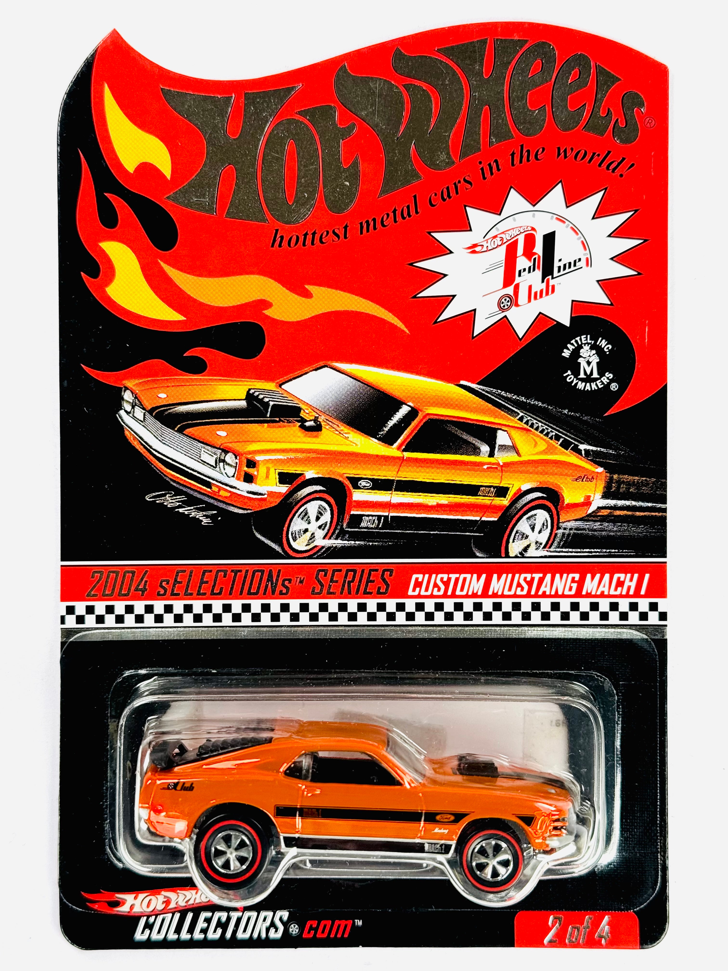 Hot Wheels 2004 RLC Exclusive Custom Mustang Mach 1 – Jcardiecast