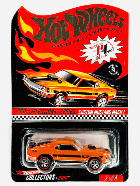 Hot Wheels 2004 RLC Exclusive Custom Mustang Mach 1