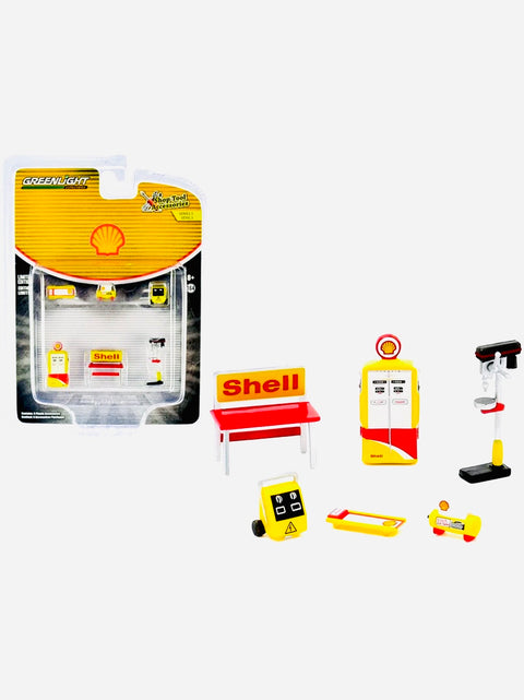 Greenlight Auto Body Shop Tool Accessories Series 3 Shell Oil