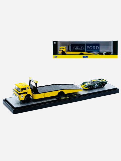 M2 Machines Auto Haulers 1970 Ford C-600 Truck & 1966 Ford GT40 MK2