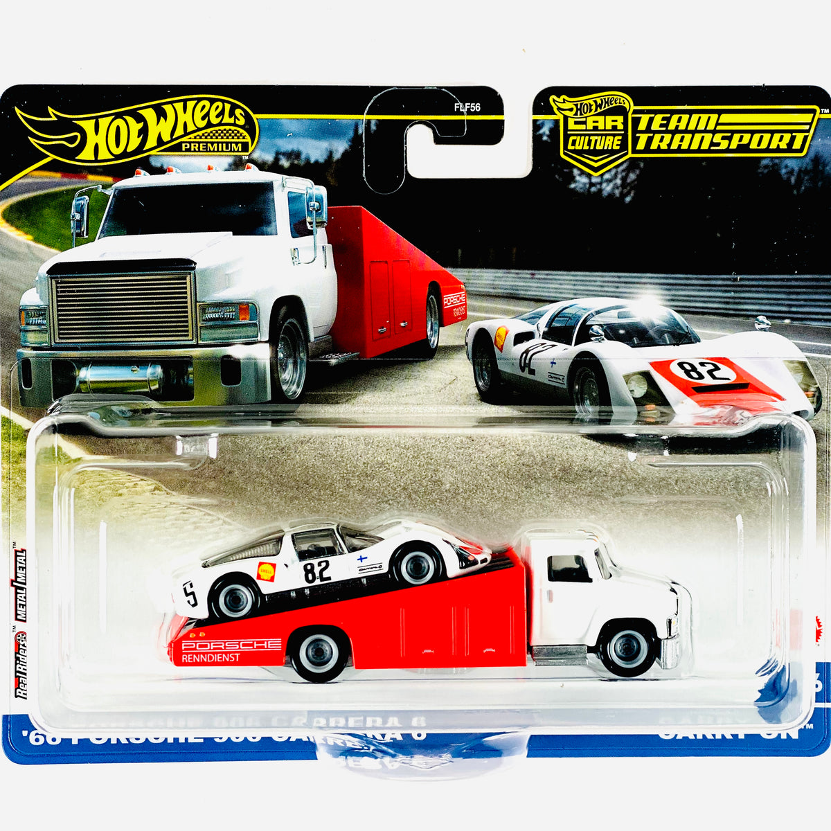 Hot Wheels 2024 Team Transport Case B 66 Porsche 906 Carrera 6 Carry On 66