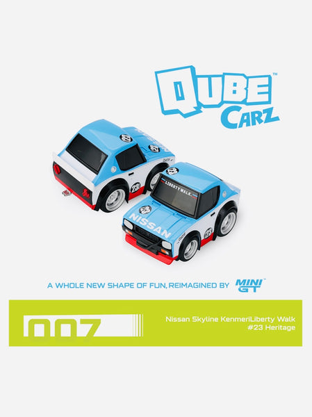 Mini GT QubeCarz Series 2 Liberty Walk Nissan Skyline Kenmeri Baby