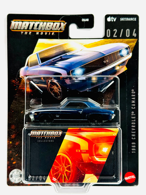 Matchbox 2026 Collectors Series Case H The Movie 1969 Chevrolet Camaro