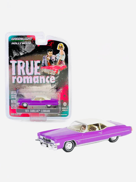 Greenlight Hollywood True Romance Clarence & Alabama's 1974 Cadillac Eldorado Convertible
