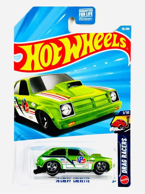 Hot Wheels Drag Racers '76 Chevy Chevette (76/250) - Damaged Card