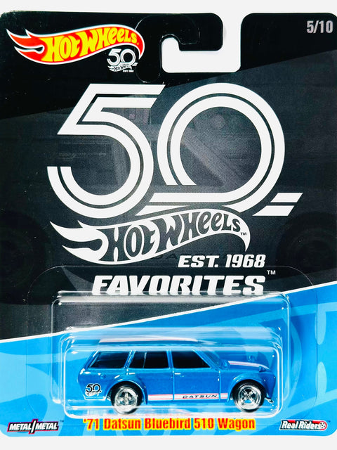 Hot Wheels 50th Anniversary Favorites '71 Datsun Bluebird 510 Wagon