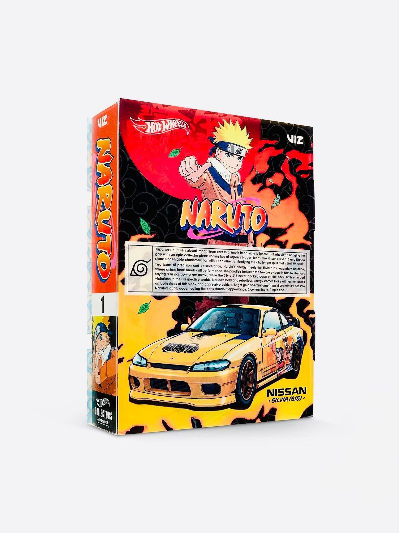 Hot Wheels x Naruto Collectors Anime Series Silvia S15 – Jcardiecast