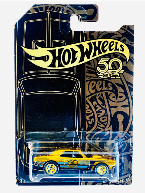 Hot Wheels 2018 Black & Gold Series 50th Anniversary '67 Camaro
