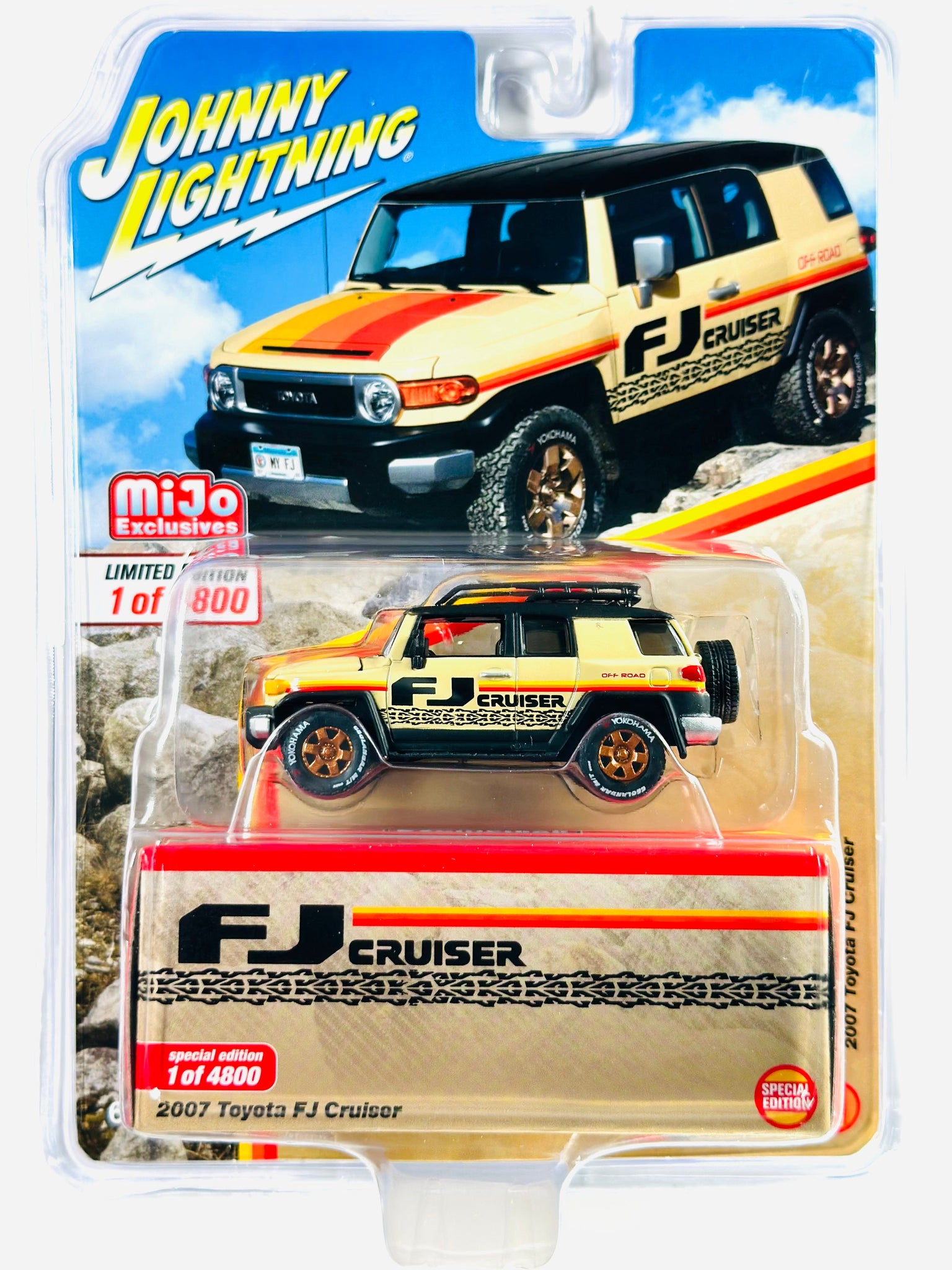 Johnny Lightning Mijo Exclusive 2007 Toyota FJ Cruiser 4x4 ??? Jcardiecast