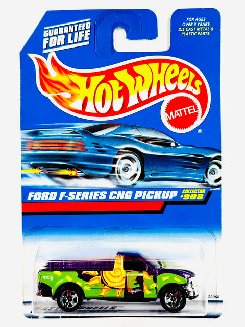 Hot Wheels 1999 Ford F-Series CNG Pick Up Truck - Damaged Card