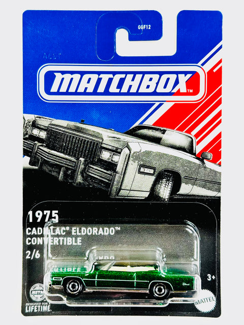 Matchbox 2023 1975 Cadillac Elddorado Convertible - Damaged Card/Blister