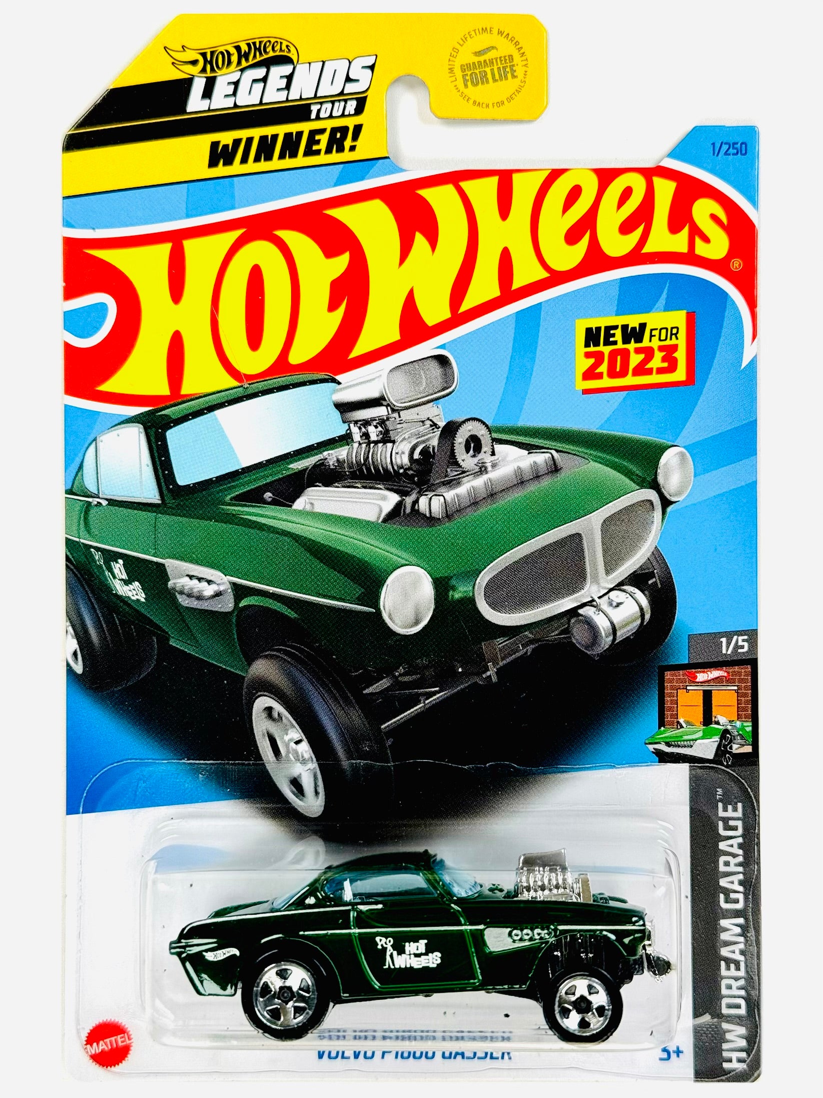 Hot Wheels Legends Tour HW Dream Garage Volvo P1800 Gasser (1/250