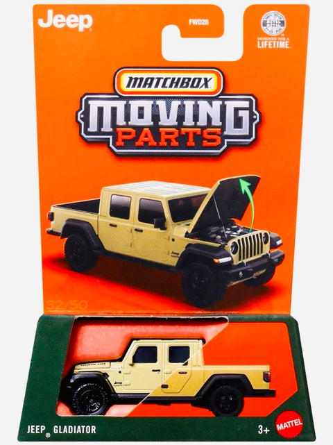 Matchbox 2026 Moving Parts Case M Jeep Galdiator