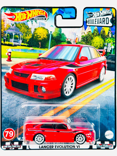 Hot Wheels 2023 Boulevard Mitsubishi Lancer Evolution VI #79