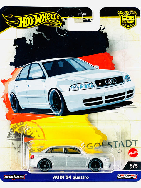 Hot Wheels 2024 World Tour Case A Audi S4 Quattro