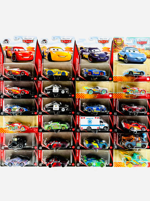 Hot Wheels 2026 Character Cars Disney Pixar Cars Case L (24 Cars)