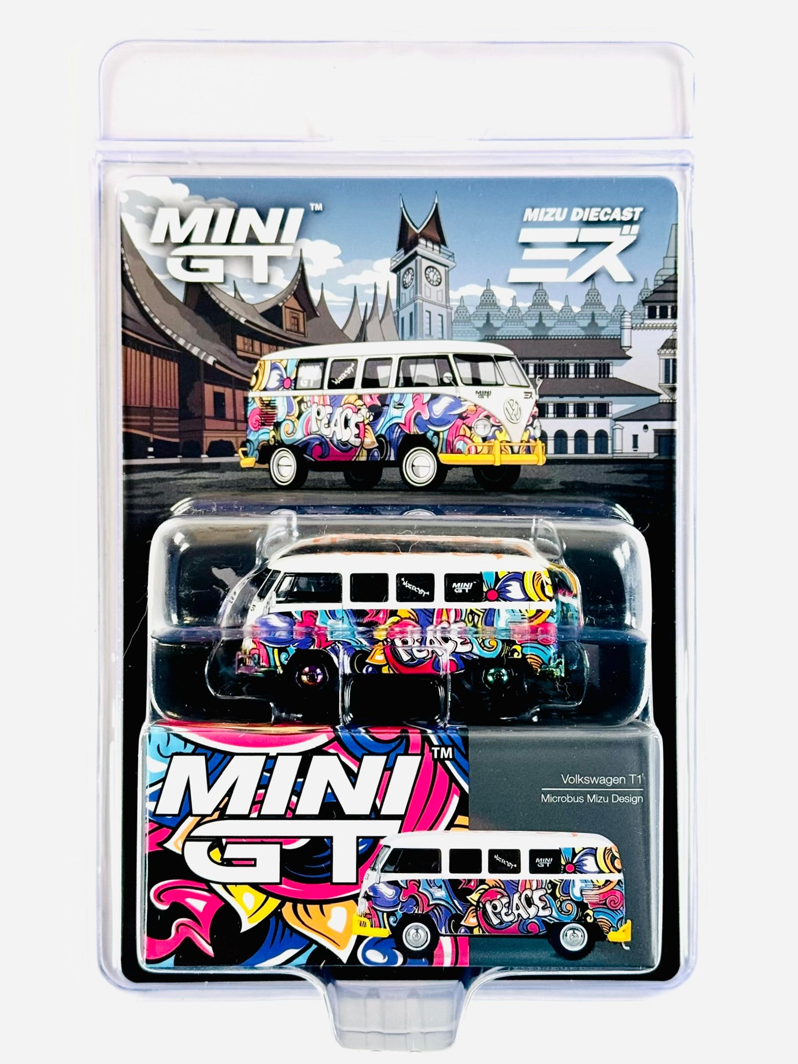 Mini GT Volkswagen T1 Microbus Mizu Design #1191 Chase – Jcardiecast