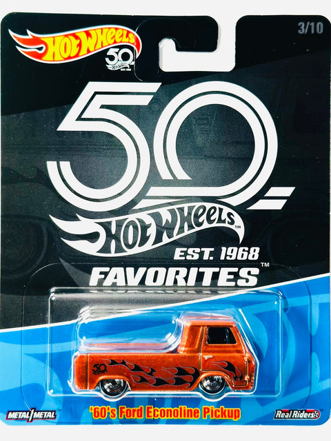 Hot Wheels 50th Anniversary Favorites '60's Ford Econoline Pickup