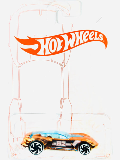 Hot Wheels 2020 Pearl & Chrome Gazella GT (0/6) - Damaged Card/Blister