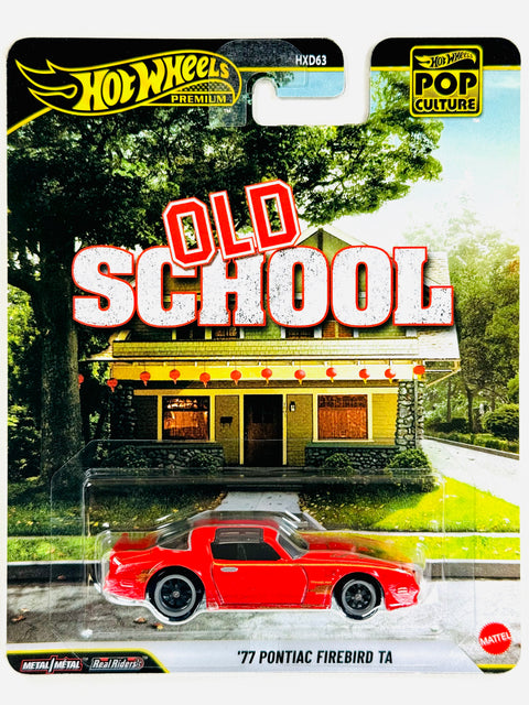 Hot Wheels 2026 Pop Culture Case T Old School ’77 Pontiac Firebird T/A