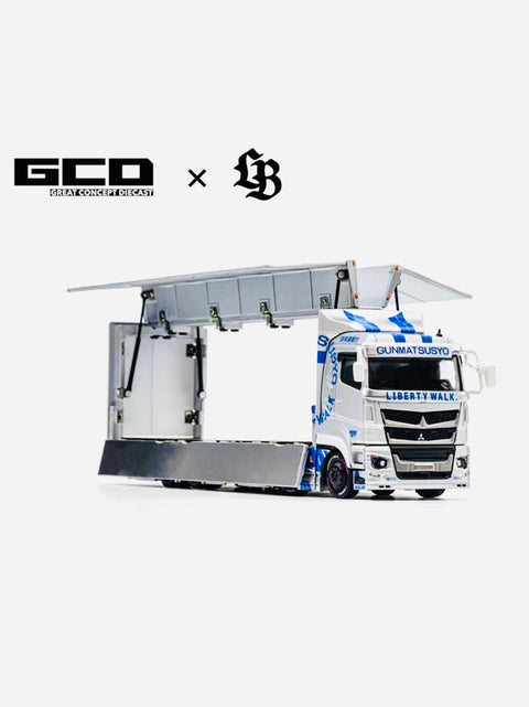 GCD Factory Sealed LBWK Mitsubishi Fuso Super Great Transporter TAS Special