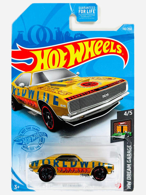 Hot Wheels HW Dream Garage '67 Camaro (110/250) - Damaged Card/Blister