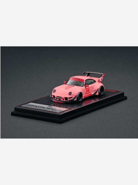 Ignition Model Factory Sealed Rauh-Welt Begriff RWB 993 Matte Pink