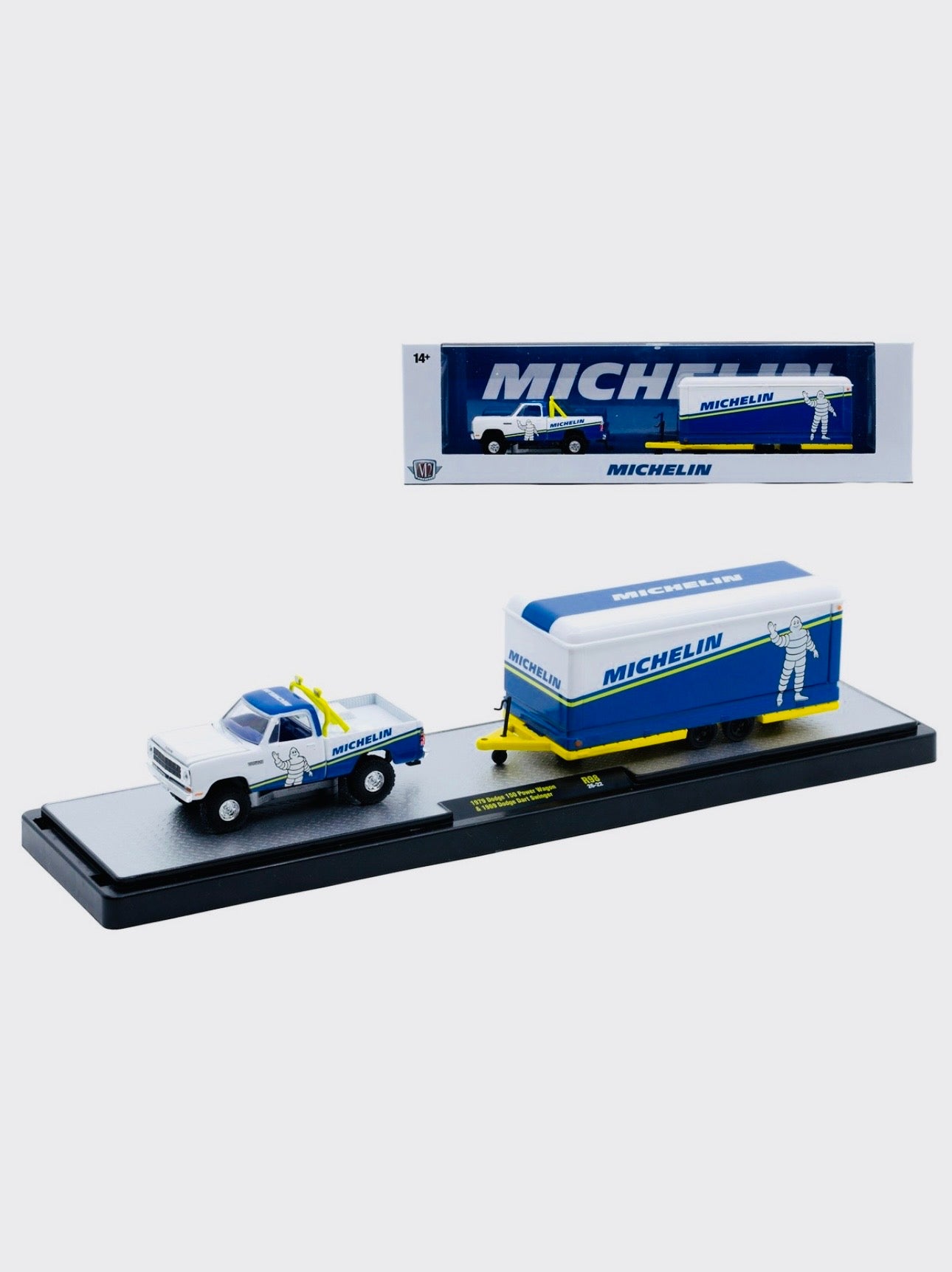 M2 Machines Auto Haulers Michelin 1979 Dodge 150 Power Wagon Truck