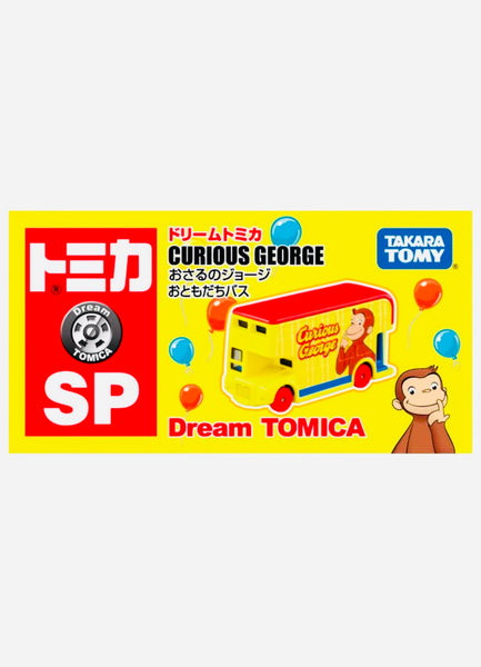Tomica Dream Factory Sealed SP Curious George – Jcardiecast
