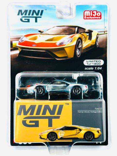 TSM Mini GT Mijo Exclusives Ford GT Holman Moody Heritage Edition #536 Chase