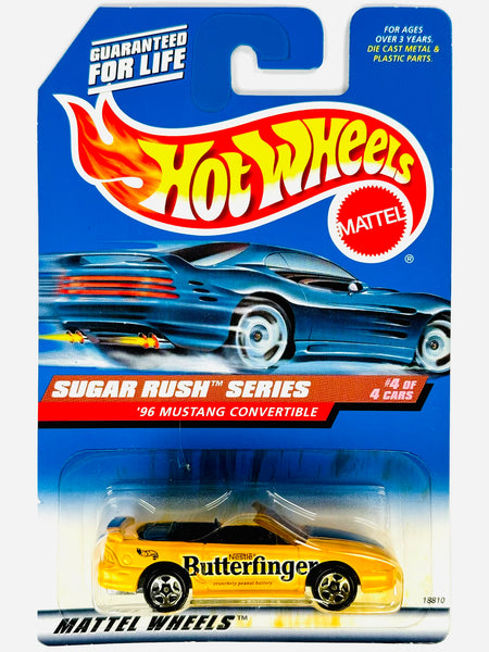 タ*カ様 SUGARHILL シュガーヒル TRI-CRESCEND BANGL Hot Wheels Sugar Rush Series Butterfinger '96 Mustang Convertible