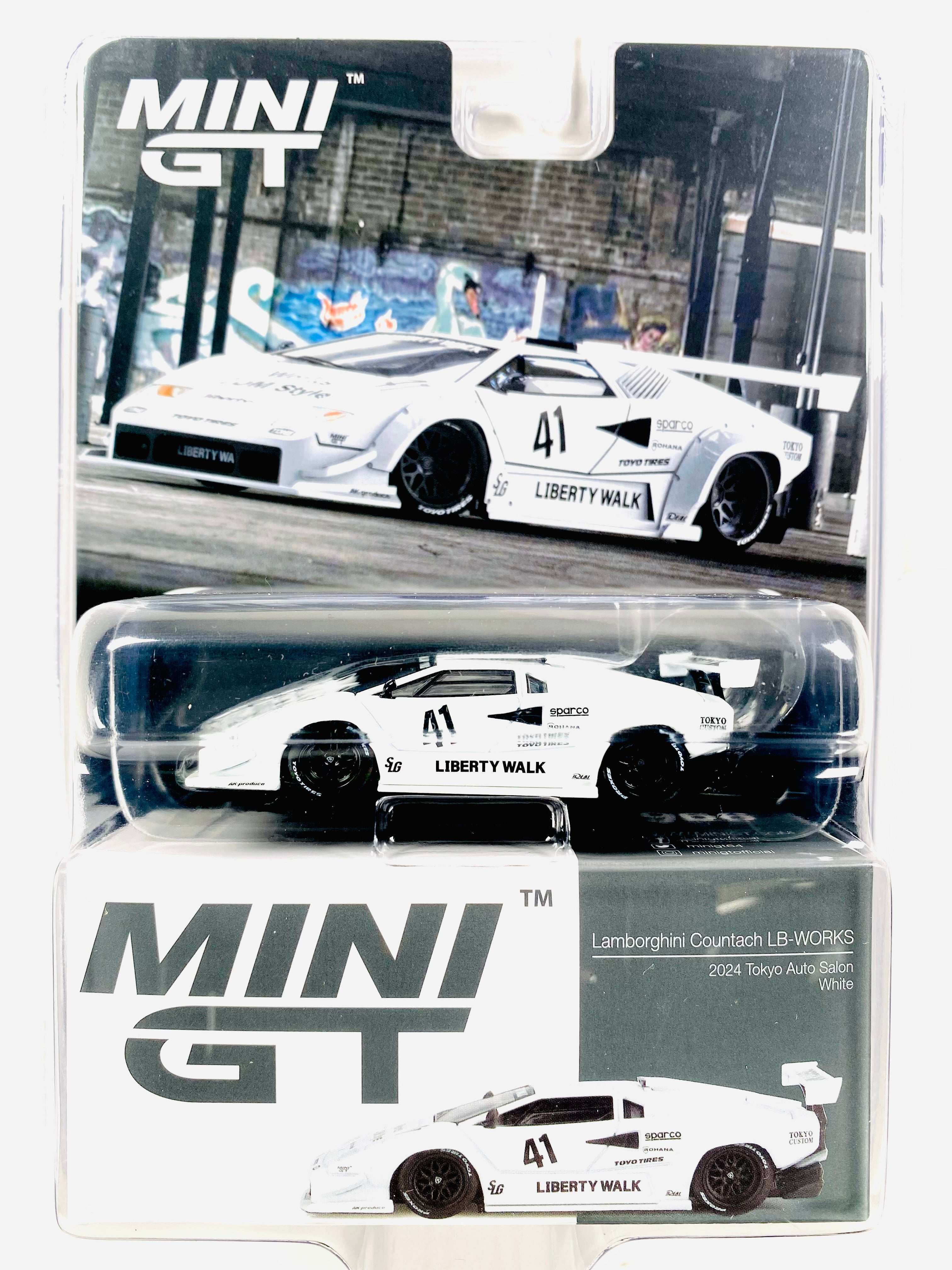 ミニカー MINI GT Lamborghini Countach LB-WORKS Pre-Order* Mini GT - Lamborghini Countach LB-WORKS – Black