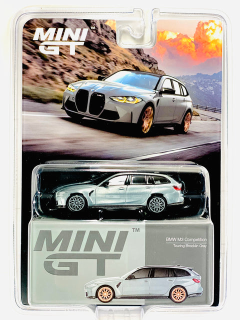 Mini GT Mijo Exclusive BMW M3 Competition Touring Brooklyn Grey #864 Chase