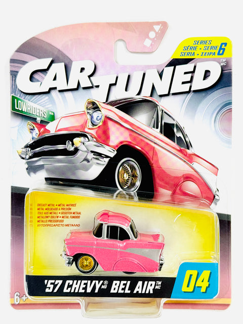 CarTuned Hobby Alternate Series 6 1957 Chevy Bel Air Lowriders Rose #4