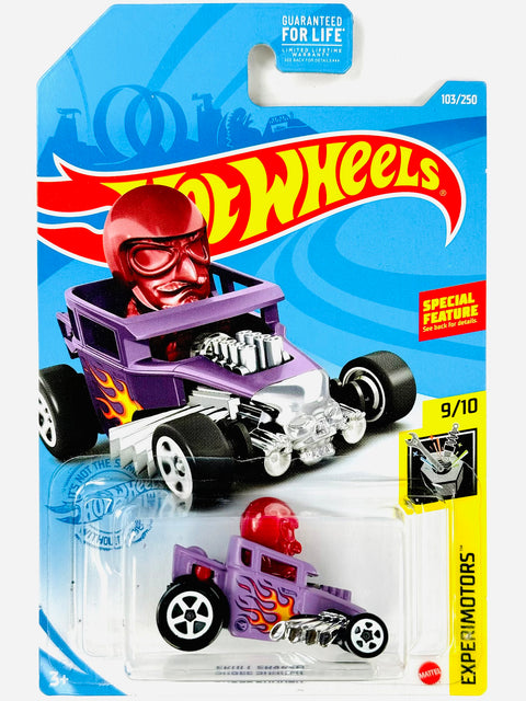 Hot Wheels Experimotors Skull Shaker (103/250) - Damaged Card