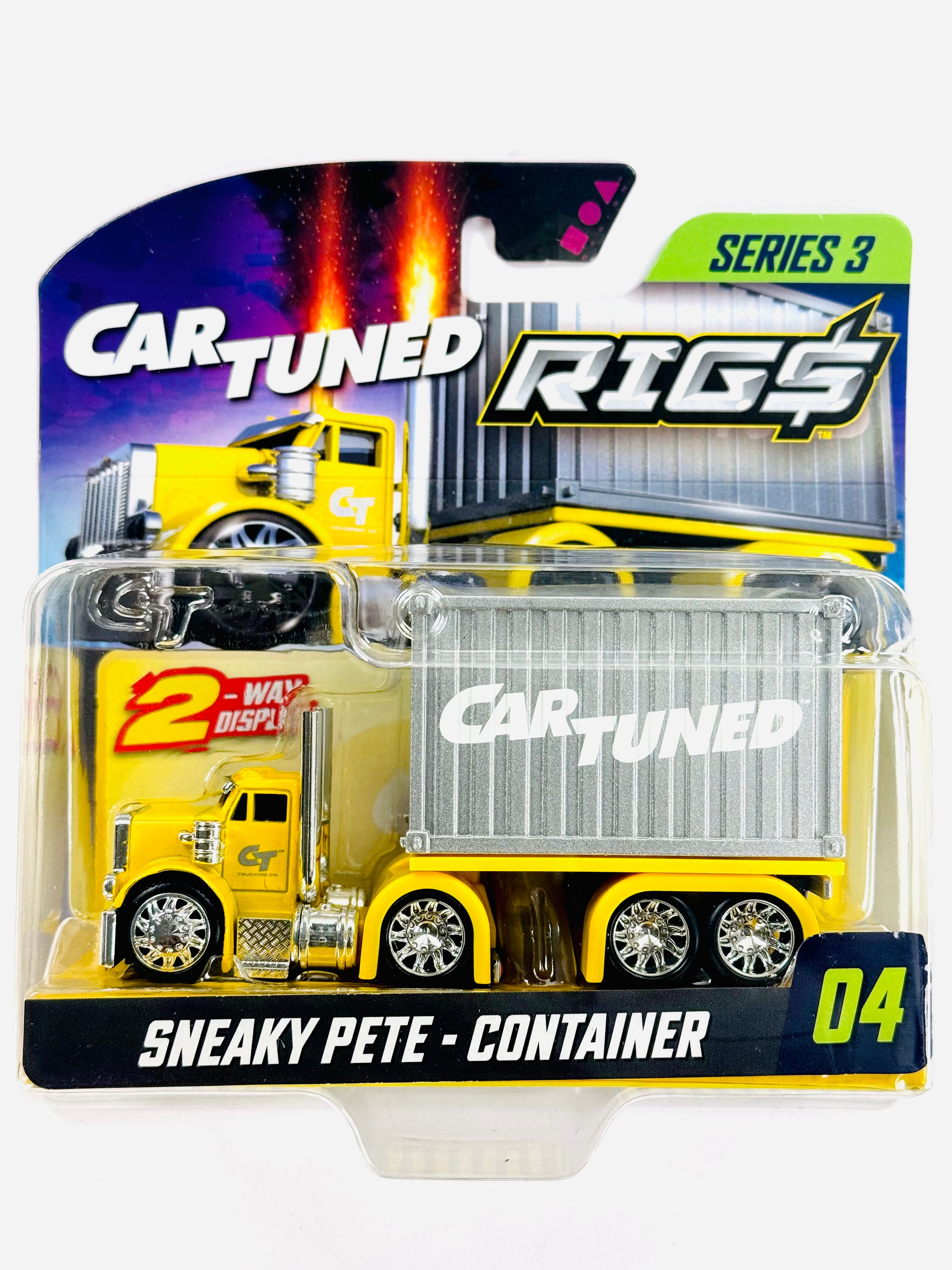 CarTuned 2026 Series 3 Container Rigs Sneaky Pete Yellow/Silver
