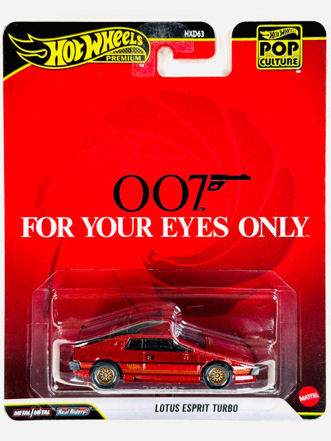 Hot Wheels 2026 Pop Culture Case T 007: For Your Eyes Only Lotus Esprit Turbo
