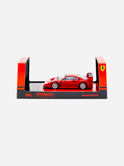 Tarmac Works x iXO Road 64 Factory Sealed Ferrari F40 GTE Red