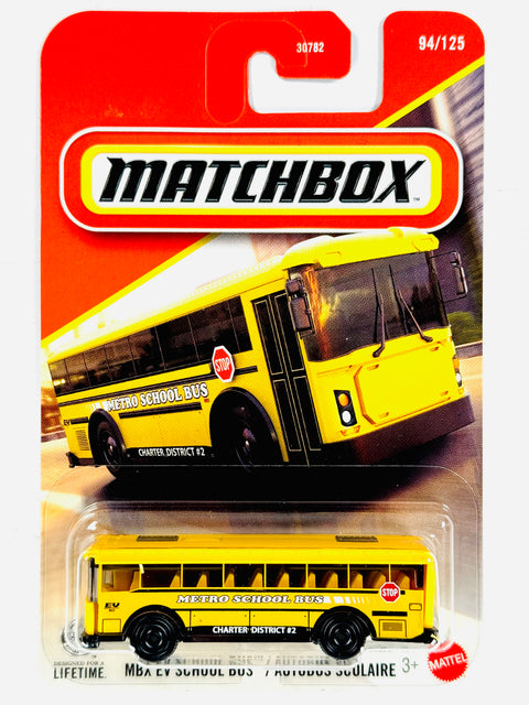 Matchbox 2026 Mix 8 Basic Case J MBX EV School Bus