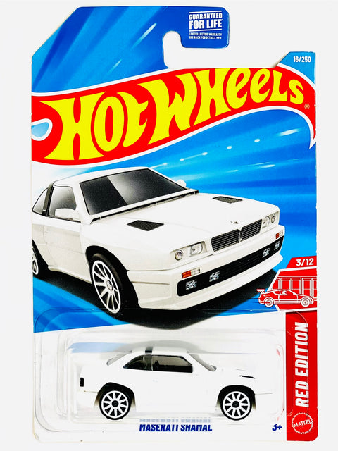 Hot Wheels Red Edition Maserati Shamal (16/250) - Damaged Card/Blister