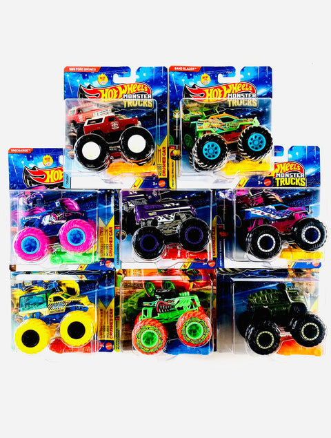 Hot Wheels 2026 Monster Truck & Car Factory Sealed Case L (8 Cars)