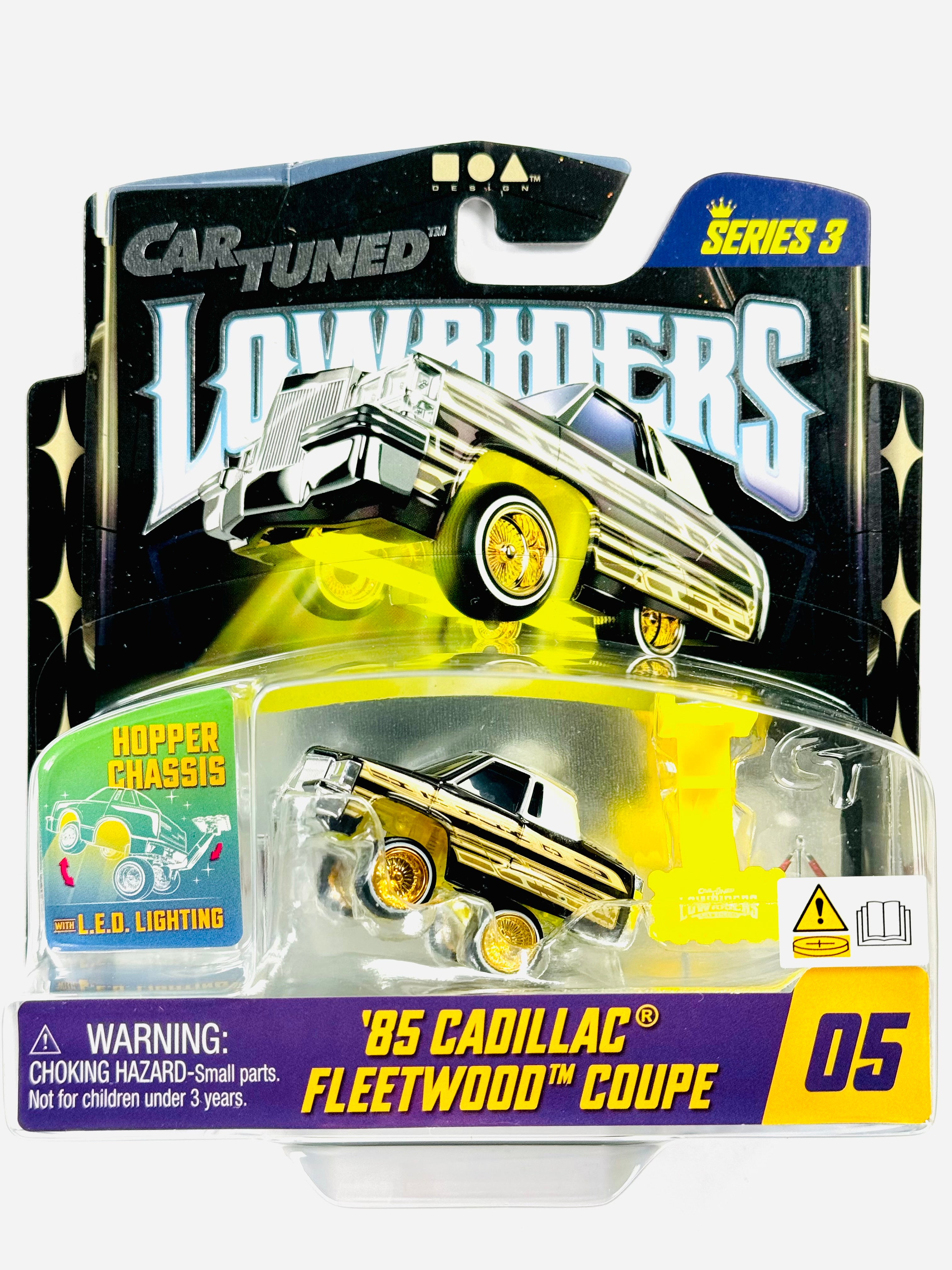 CarTuned Series 3 Lowriders Show Glow LED Light Up Chassis 1985