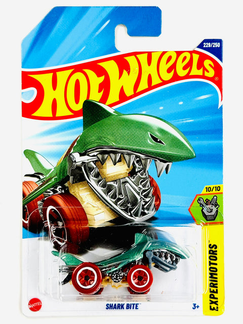 Hot Wheels Experimotors Shark Bite (229/250) - Damaged Card